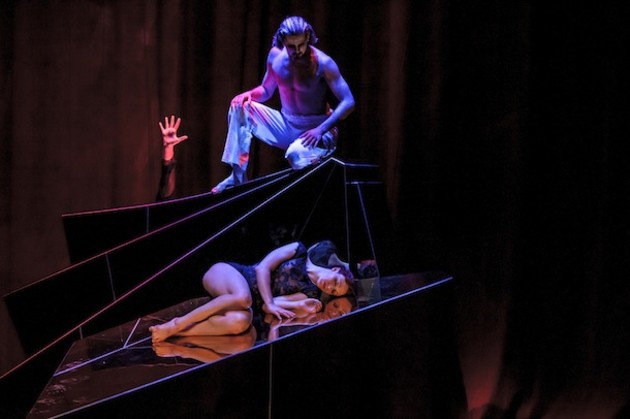 The Red Shoes. Elise May and Benjamin Chapman. Photo: Chris Herzfeld, Camlight Productions.